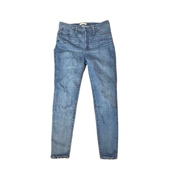 Madewell 11" High-Rise Skinny Jeans in Maricopa Wash AG164 size 32 - Picture 3 of 11